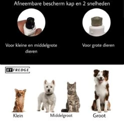 By Fredge® Elektrische Nagelvijl Voor Huisdieren - Nagel Trimmer Hond, Kat En Konijn - Nagelvijl Huisdieren - Nagel Vijl Kat - 100% Veilig - USB Oplaadbaar - Lage Vibratie En Geluid - Draadloos - Wit -Honden Benodigdheden Verkoop 1200x1190 10