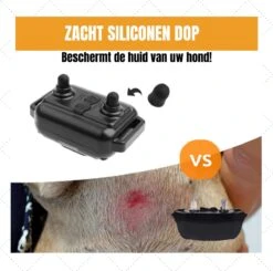 W&Z® Anti Blafband Inclusief Afstandsbediening- 3-60KG - Diervriendelijk - Zonder Schok - Vibratie/Audio/Licht - Anti Blaf Band - Water Bestendig -Honden Benodigdheden Verkoop 1200x1190 19