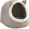 Merkloos Opvouwbaar Kattenhuis - En Hondennest – Cat House - Kattenhol - Cat Cave - Beige -Honden Benodigdheden Verkoop 1200x1191 13