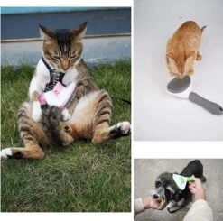 Igoods Kattenborstel - Kattenhaar Verwijderaar - Ontpluizer - Grijs -Honden Benodigdheden Verkoop 1200x1191 2