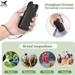 PetFriends Diervriendelijk Ultrasoon Anti Blaf Apparaat Voor Honden - Zonder Schok - Anti Blafband Alternatief - Incl. Batterij -Honden Benodigdheden Verkoop 1200x1193 12