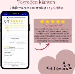 Pet Lovers - Hondentondeuse - Hondentondeuse - Automatische Inhalerende Haren - Dierentondeuse - Hondentrimmer - Hondentondeuse Dikke Vacht - Tondeuse Voor Honden - Hondentondeuse - Draadloos - 2 Opzetkammen - Honden En Katten Tondeuse -Honden Benodigdheden Verkoop 1200x1193 6
