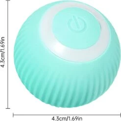 Merkloos Speelbal - Slimme Interactieve Zelfrollende Bal - Kat En Hond Speelgoed - Kattenspeelgoed - BLAUW -Honden Benodigdheden Verkoop 1200x1196 31