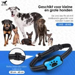 PetFriends Anti Blafband Zonder Schok - Gratis Hondenfluit - USB Oplaadbaar - Anti Blaf Apparaat - Opvoedingshalsband - Voor Grote En Kleine Honden -Honden Benodigdheden Verkoop 1200x1197 17