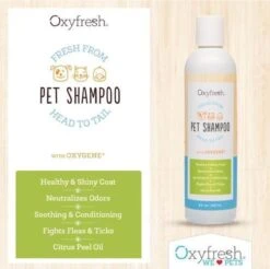 Oxyfresh Pets Hondenshampoo & Kattenshampoo - 237ml - Diervriendelijke Shampoo Voor Honden En Katten Zonder Irriterende Bestanddelen 8 Oxyfresh Pets Hondenshampoo & Kattenshampoo - 237ml - Diervriendelijke Shampoo Voor Honden En Katten Zonder Irriterende Bestanddelen -Honden Benodigdheden Verkoop 1200x1197 4