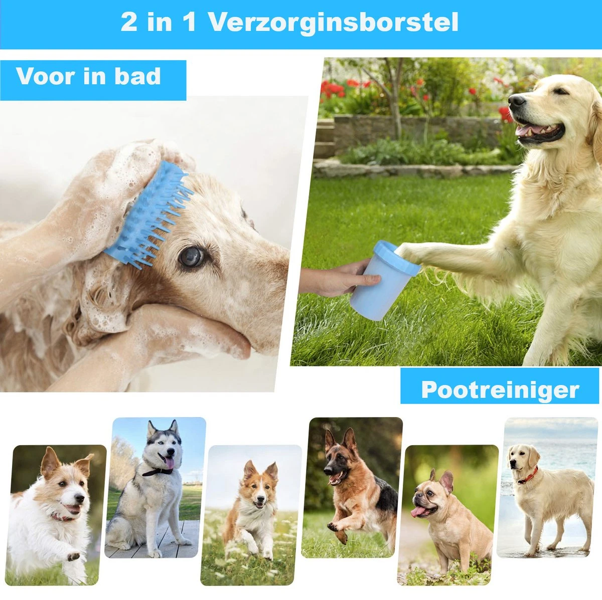 Merkloos Hondenpoot Reiniger - Hondenborstel - Borstel Hond / Kat - Hondenpoten Reiniger - Huisdier Poot Wassen - Borstel - Hondenverzorging - Verzorging Hond - Honden Wassen - Schoonmaak Borstel - Kattenborstel 7 Merkloos Hondenpoot Reiniger - Hondenborstel - Borstel Hond / Kat - Hondenpoten Reiniger - Huisdier Poot Wassen - Borstel - Hondenverzorging - Verzorging Hond - Honden Wassen - Schoonmaak Borstel - Kattenborstel - Afbeelding 5