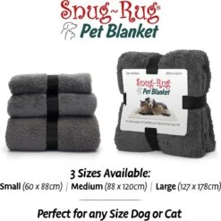 Snug-Rug Huisdier Deken Voor Honden En Katten – Small Slate Grey Kattendeken Hondendeken – Vetbed Hond Bench Bank Fleece Kat Dierendeken Kattendekentjes Kattendekentje Dierenmat Hondenmat Plaid Kattendekens Kattenplaid -Honden Benodigdheden Verkoop 1200x1198 28