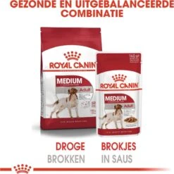 Royal Canin Shn Medium Adult Pouch - Hondenvoer - 10 X 140 G -Honden Benodigdheden Verkoop 1200x1200 109