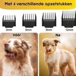 AVE Pets® Volledige Hondentondeuse Set Met Display - Draadloos Tondeuse - Scheerapparaat Voor Je Hond Of Kat - Huisdier Trimmer - Dierentondeuse - Dieren Verzorging 14 AVE Pets® Volledige Hondentondeuse Set Met Display - Draadloos Tondeuse - Scheerapparaat Voor Je Hond Of Kat - Huisdier Trimmer - Dierentondeuse - Dieren Verzorging -Honden Benodigdheden Verkoop 1200x1200 110