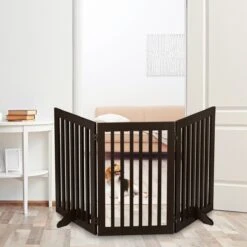 Relaxdays Veiligheidshekje Hout - 92 Cm Hoog - Kinderhek - Hondenhek - Inklapbaar - Bruin - 4 Panelen 17 Relaxdays Veiligheidshekje Hout - 92 Cm Hoog - Kinderhek - Hondenhek - Inklapbaar - Bruin - 4 Panelen -Honden Benodigdheden Verkoop 1200x1200 1143