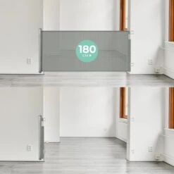 Château Animaux® - Tot 180cm Breed Traphekje Oprolbaar Hond - Stijlvolle Oplossing - Dieren Hek - Honden Hek -Honden Benodigdheden Verkoop 1200x1200 1148