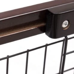 Hondenhek - Traphekje Hond - Traphekje Zonder Boren - Traphekje - BxH 161-97 X 53 Cm - Koffiebruin -Honden Benodigdheden Verkoop 1200x1200 1159