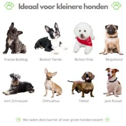 Paws & Claws - Hondenhek –Deurhekje - Dog Barrier - 154,5 X 61 Cm - Opvouwbaar - Zwart -Honden Benodigdheden Verkoop 1200x1200 1163