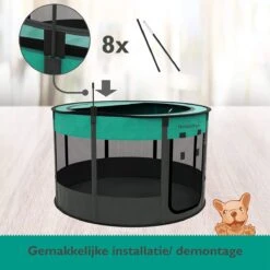 Meisterpet - Opvouwbare Puppyren Rond - (Ø X H) 115 X 58 Cm - Met Gratis Dieren Verzorging Set 11 Meisterpet - Opvouwbare Puppyren Rond - (Ø X H) 115 X 58 Cm - Met Gratis Dieren Verzorging Set -Honden Benodigdheden Verkoop 1200x1200 1171