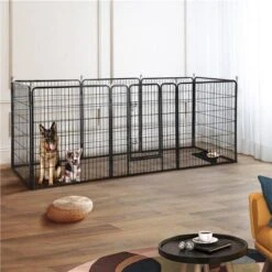 Merkloos Topmast Premium Puppyren - 80 Cm Hoog - 640 Cm Omtrek - Hondenren - Hondenhok - Antraciet 17 Merkloos Topmast Premium Puppyren - 80 Cm Hoog - 640 Cm Omtrek - Hondenren - Hondenhok - Antraciet -Honden Benodigdheden Verkoop 1200x1200 1248