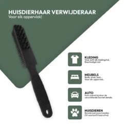 STACK Huisdierhaar Verwijderaar | Rubber - Pluizenborstel - Ontpluizer - Meubelborstel - Ontharingsborstel - Kledingborstel - Hondenhaar En Kattenhaar Verwijderen - Haarverwijderaar - Haren Verwijderen - Honden En Katten Borstel - Hondenkam -Honden Benodigdheden Verkoop 1200x1200 127