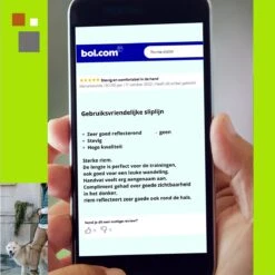 1FORME Hondenriem 15-25kg - Sliplijn Hond REFLECTEREND 2m, 1cm Ø - Jachtlijn 2 Ergonomische Handvaten - Dubbel Stop -Honden Benodigdheden Verkoop 1200x1200 1292