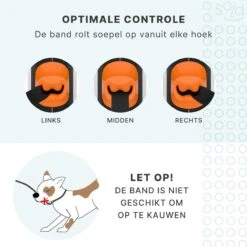 Hondenriem Tape - 5 Meter - Medium - Voor Honden <25 Kg - Zwart-Wit 12 Hondenriem Tape - 5 Meter - Medium - Voor Honden <25 Kg - Zwart-Wit -Honden Benodigdheden Verkoop 1200x1200 1319