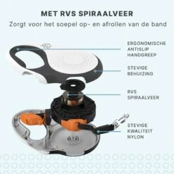 Hondenriem Tape - 5 Meter - Medium - Voor Honden <25 Kg - Zwart-Wit 13 Hondenriem Tape - 5 Meter - Medium - Voor Honden <25 Kg - Zwart-Wit -Honden Benodigdheden Verkoop 1200x1200 1320