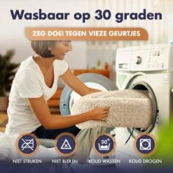 Pet Perfect Donut Hondenmand XXL - 100cm - Fluffy Hondenkussen - Hondenbed - Créme/Bruin -Honden Benodigdheden Verkoop 1200x1200 1398