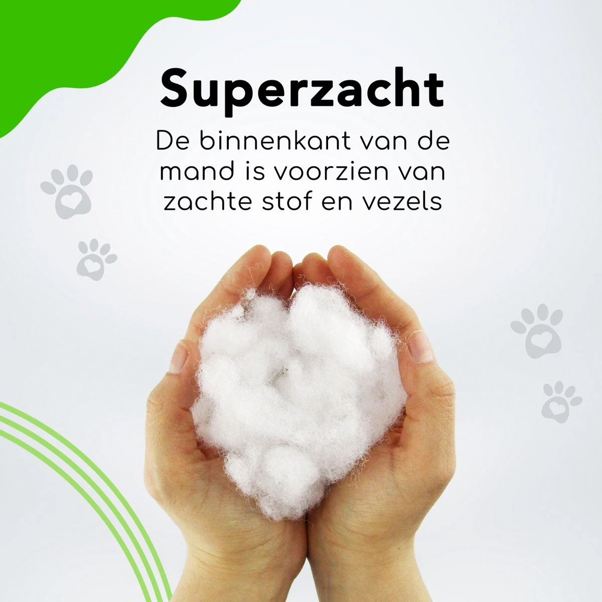 Doxie® Hondenmand – Kattenmand – ⌀ 100 Cm – Met Afneembare Hoesje – Lichtgrijs 7 Doxie® Hondenmand – Kattenmand – ⌀ 100 Cm – Met Afneembare Hoesje – Lichtgrijs - Afbeelding 5