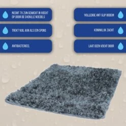 Royal Dry Absorberende Anti-knoeimat Voor Honden – Trekt Vuil Als Een Spons – Laat Geen Vocht Door – 61x45 Cm – Microfiber Chenille – Geschikt Voor Honden En Overige Huisdieren -Honden Benodigdheden Verkoop 1200x1200 1452