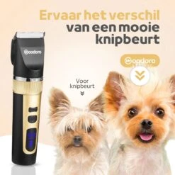Woodoro Professionele 2-in-1 Hondentondeuse Voor Dikke Vacht – Draadloze Honden Tondeuse & Hondentrimmer – Stille Tondeuse Katten & Honden Trimset -Honden Benodigdheden Verkoop 1200x1200 152