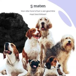 All 4 Pets Supply® Hondenmand Donut - Maat XL - Geschikt Voor Honden Tot 100 Cm - Hondenkussen - Zwart 20 All 4 Pets Supply® Hondenmand Donut - Maat XL - Geschikt Voor Honden Tot 100 Cm - Hondenkussen - Zwart -Honden Benodigdheden Verkoop 1200x1200 1521