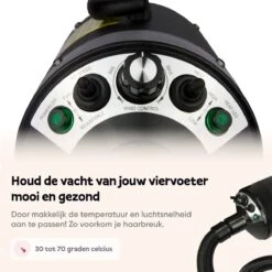 Captain Pup's Professionele Hondenföhn Met 4 Opzetstukken - Bijgeleverde Hondenborstel - Waterblazer Voor Honden - Zwart -Honden Benodigdheden Verkoop 1200x1200 153
