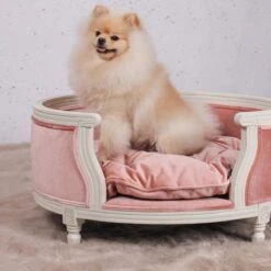 Lord Lou - George Blauw Velvet S - Luxe Hondenmand - Luxe Kattenmand - 49x40x31 -Honden Benodigdheden Verkoop 1200x1200 1533