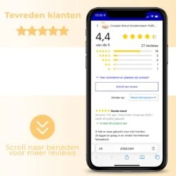 Coooper Donut Hondenmand - Fluffy Hondenmand - 100 Cm - XXL - Wasbaar - Pluche -Honden Benodigdheden Verkoop 1200x1200 1562