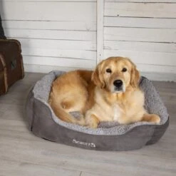 Comfortabele Zacht Gevoerde Hondenmand - Scruffs Cosy - Grijs, Bruin Of Beige - Maat S/M/L/XL - Kleur: Grijs, Maat: Medium -Honden Benodigdheden Verkoop 1200x1200 1564