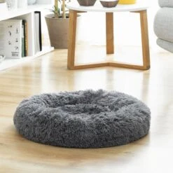 InnovaGoods - Dierenmand - 60cm - Hondenmand - Kattenmand - Fluffy - Anti Stress - Extra Zacht - Anti Slip - Grijs -Honden Benodigdheden Verkoop 1200x1200 1597