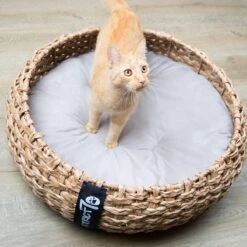 District 70 COCOON - Luxe Hondenmand Van Duurzaam Hoogwaardig Riet Met Zacht Kussen - Maten S/M/L - Large -Honden Benodigdheden Verkoop 1200x1200 1604