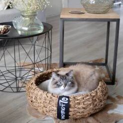 District 70 COCOON - Luxe Hondenmand Van Duurzaam Hoogwaardig Riet Met Zacht Kussen - Maten S/M/L - Large -Honden Benodigdheden Verkoop 1200x1200 1611