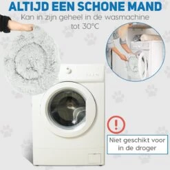 Pawzle Hondenmand - Donut Hondenkussen - Kattenmand - Bed Voor Honden & Katten - Wasbaar - 100cm - Grijs 12 Pawzle Hondenmand - Donut Hondenkussen - Kattenmand - Bed Voor Honden & Katten - Wasbaar - 100cm - Grijs -Honden Benodigdheden Verkoop 1200x1200 1656