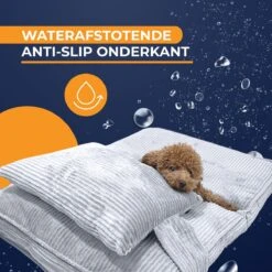 Orthopedisch Hondenkussen Grijs - Hondenmand Ribstof Premium L - Luxe Hondenbed 100x70cm - Grijs Tot 40 KG -Honden Benodigdheden Verkoop 1200x1200 1674