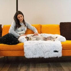 Zootic Fluffy Hondenkussen Hondenmand Hondenbed - Grijs 100 X 90 Cm -Honden Benodigdheden Verkoop 1200x1200 1749