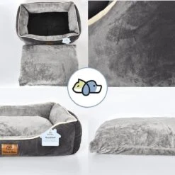 Bella & Balu Hondenbed - Verschillende Maten Voor Kleine, Middelgrote En Grote Honden | XS | Hondenbank Inclusief Verwijderbaar Honden Kussen - Pluizig, Warm, Wasbaar, Gewatteerd -Honden Benodigdheden Verkoop 1200x1200 1761