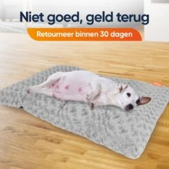 Happysnoots Hondenkussen 70 X 50cm - Hondenbed - Donut Dog Bed - Fluffy - Grijs - Wasbaar 22 Happysnoots Hondenkussen 70 X 50cm - Hondenbed - Donut Dog Bed - Fluffy - Grijs - Wasbaar -Honden Benodigdheden Verkoop 1200x1200 1805