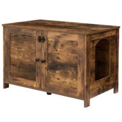 Houten Kattenhuis - Kattenkast Voor Binnen & Buiten - Kattenhok - Kattenhuisje Hout Met Deur En Gat - Hondenhok Voor Kleine Honden - 80 X 50 X 55 Cm -Honden Benodigdheden Verkoop 1200x1200 1911