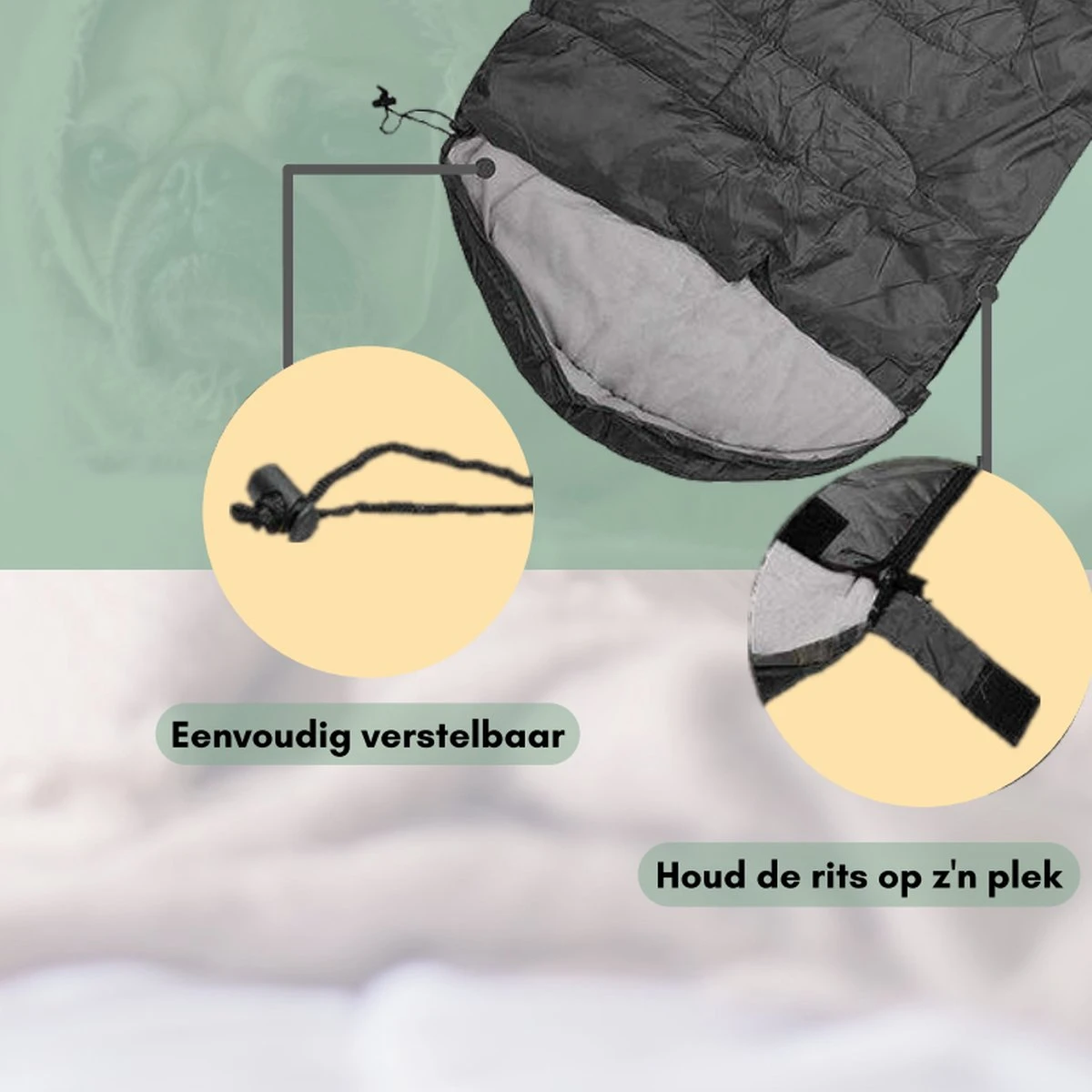 Bolobo | Hondenslaapzak - Dierenslaapzak - Hondencave - Hondenmand Cave - Cozy Cave - Slaapzak Hond - Hondenmand - Hondenkussen - Travelbag - Dentalsticks - Kampeerslaapzak 8 Bolobo | Hondenslaapzak - Dierenslaapzak - Hondencave - Hondenmand Cave - Cozy Cave - Slaapzak Hond - Hondenmand - Hondenkussen - Travelbag - Dentalsticks - Kampeerslaapzak - Afbeelding 6