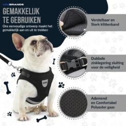 MM Brands Hondentuig - Harnas Hond - Y Tuig - Reflectie - Small - Zwart 12 MM Brands Hondentuig - Harnas Hond - Y Tuig - Reflectie - Small - Zwart -Honden Benodigdheden Verkoop 1200x1200 2059