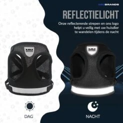 MM Brands Hondentuig - Harnas Hond - Y Tuig - Reflectie - Small - Zwart 15 MM Brands Hondentuig - Harnas Hond - Y Tuig - Reflectie - Small - Zwart -Honden Benodigdheden Verkoop 1200x1200 2062