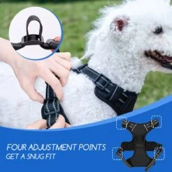 Nobleza 42ZHW - Hondenharnas - Hondentuigje - Anti Trek - S - Zwart 10 Nobleza 42ZHW - Hondenharnas - Hondentuigje - Anti Trek - S - Zwart -Honden Benodigdheden Verkoop 1200x1200 2067