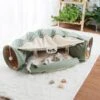Pishoo® Kattentunnel - Speeltunnel Kat - Kattenspeeltjes - Kattenmand - Kattenhuis - Lichtgroen -Honden Benodigdheden Verkoop 1200x1200 2136