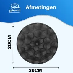 JT Products Siliconen Snuffelmat Zwart - Voor Hond En Kat – Puppy – Kitten – Konijn - Voerbak – Agility Voor De Hond - Honden Speelgoed Intelligentie – Denkspel Hond – Speelgoed Hondje Interactief – Anti Schrok Mat - Likmat -Honden Benodigdheden Verkoop 1200x1200 2148