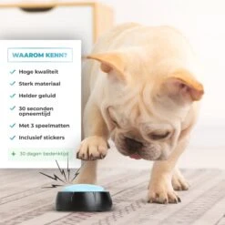 KENN® Hondenpraatknoppen - 6 Stuks - Inclusief Speelmatten - Dog Buttons - Hondenspeelgoed - Opneembare Praatknoppen - Hondentraining - Interactief Hondenspeelgoed -Honden Benodigdheden Verkoop 1200x1200 2191