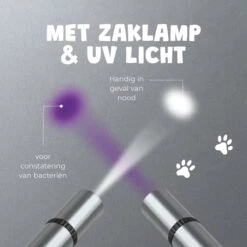 Laserpen - USB Oplaadbaar - Kattenspeeltjes - 7 Verschillende Standen - Laserlampje - RVS Zilver - Laser Pointer -Honden Benodigdheden Verkoop 1200x1200 2196