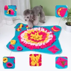Nobleza Snuffelmat - Speelmat - Hondenspeelgoed - Fleece - Snackmat - 70 X 70 Cm -Honden Benodigdheden Verkoop 1200x1200 2201